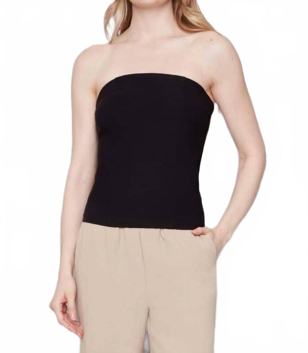 NEW ILTM bryana techno tube top in black
